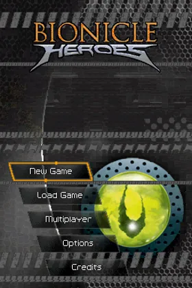 Bionicle Heroes (USA) screen shot title
